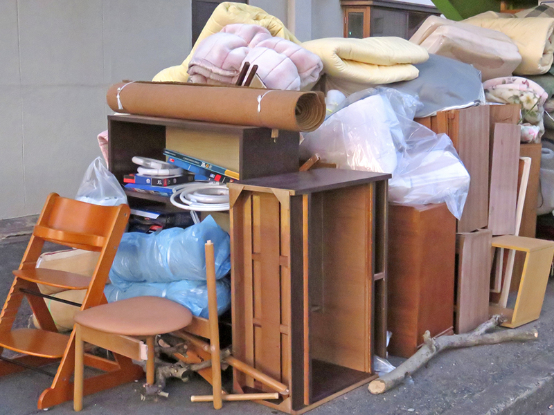 不用品片付け