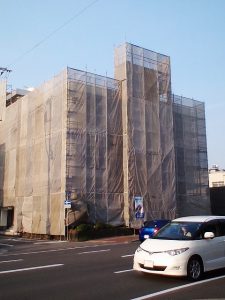 KMビル　施工中